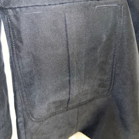 NWT, Badgley Mischka Studio 2 pocket, one button, silky black blazer, 10 - Picture 10 of 12
